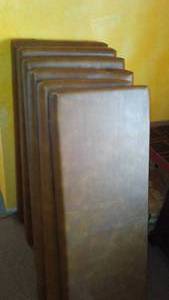 lot 226 image: 6 boat cushions See pics for condition.