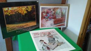 lot 237 image: 3 Posters  All NEW in Wrap