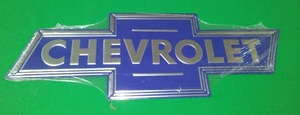 lot 2 image: Chevrolet Metal Sign