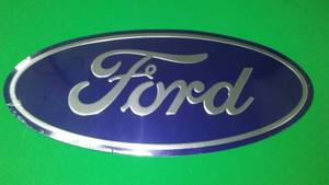 lot 248 image: 3 Ford Oval Metal Sign. , New