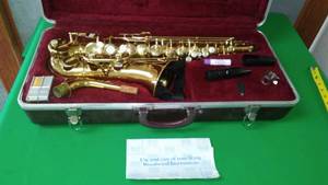 lot 16 image: King 613 Alto Saxophone - Excellent Condition