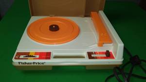 lot 277 image: Fisher Price Vintage Record Payer  works
