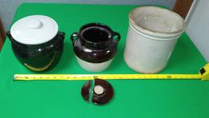 lot 284 image: 3 Crocks See all pictures.