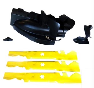 lot 11 image: MTD Original Equipment Xtreme 50 in. Mulch Kit for Troy-Bilt and Craftsman Riders and Zero Turn Lawn Mowers (2015 thru 2021) - Missing Nut.