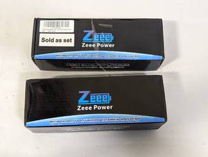 lot 111 image: Zee Power 4s Lipo Battery Set
