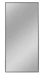 lot 41 image: Neutype Oversized Rectangle Black Hooks Modern Mirror (71 in. H x 34 in. W), AA01037AAF001 - Unclaimed Freight.