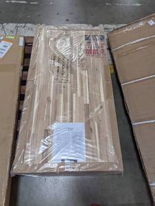 lot 148 image: Unfinished Acacia Butcher Block Countertop
