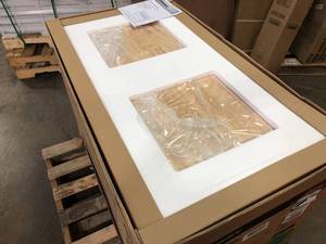 lot 25 image: Husky 46 in. W x 24.5 in. D Standard Duty 9-Drawer Mobile Workbench Tool Chest with Solid Wood Top in Gloss Blue - Open Box - Review all pictures