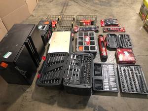 lot 40 image: Mix Lot of Husky Mechanic Tool Sets and other small Husky hand tools - Open Boxes - Review all pictures
