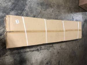 lot 41 image: Husky Ready-to-Assemble 24-Gauge Steel Freestanding Garage Cabinet in Black (30 in. W x 72 in. H x 18 in. D) - Review all pictures