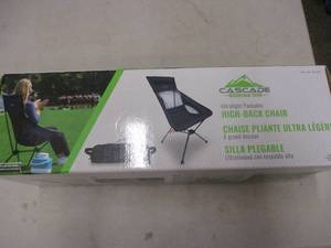 Cascade High Back Packable Camping ...