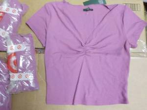 6 Size XS Purple Tops new with Tag...