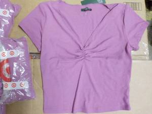 6 Size S Purple Tops new with Tags...