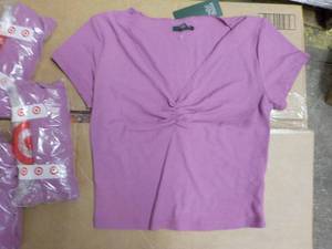 6 Size M Purple Tops new with Tags...