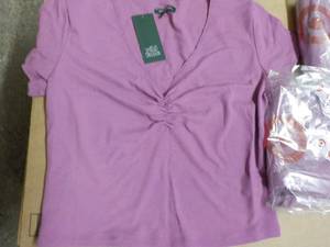 6 Size XL Purple Tops new with Tag...