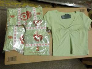 6 Size L Green Tops new with Tags...