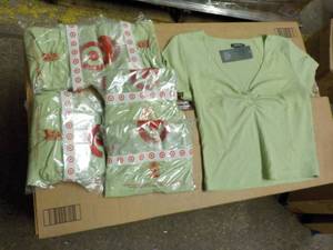 6 Size XL Green Tops new with Tags...