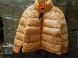 Wild Fabre Puffer Jacket Orange siz...