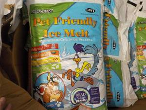 3- 20 lb. Bag Pet Friendly Ice Melt...