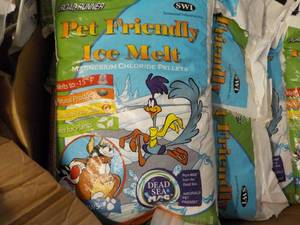 3- 20 lb. Bag Pet Friendly Ice Melt...