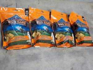 4 - 11 oz Bags Blue Boo Bars Dog Bi...