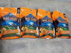 4 - 11 oz Bags Blue Boo Bars Dog Bi...