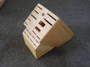 Wood Knife Block...
