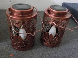 2 Solar Lanterns...