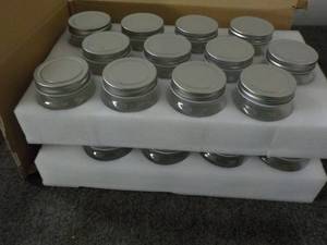 24 Small Jars with Lids...