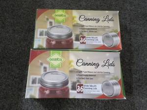 Wide Mouth Canning Lids...