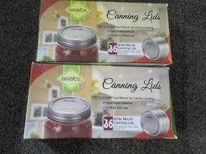 Wide Mouth Canning Lids...