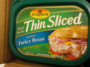 Case of 6 - 7 oz Frozen Eckrich Tur...