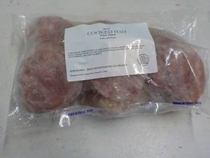 5 lb. Pkg Frozen Sliced Cooked Ham...