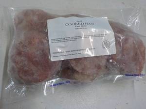 5 lb. Pkg Frozen Sliced Cooked Ham...