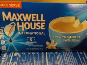Case of 8 Boxes Maxwell House Frenc...