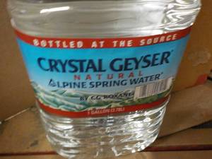 2 Cases 8 gallon Jugs Crystal Geyse...