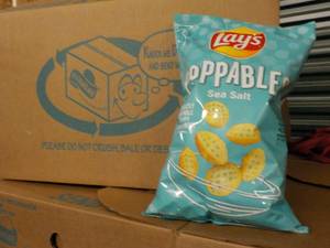 Case of 12 Bags- Lays Poppables Sea...