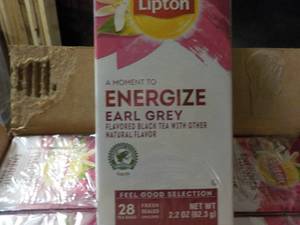 Case of 6 Boxes Lipton Black Tea...