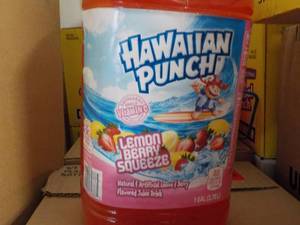 4 - 64 oz Bottles Hawaiian Punch...