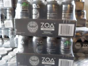2 - 12 packs ZOA Zero Sugar Energy ...