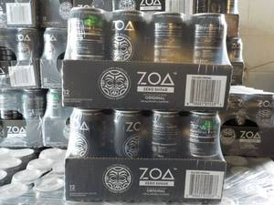 2 - 12 packs ZOA Zero Sugar Energy ...