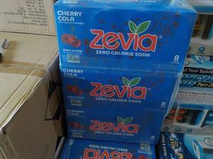 3 - 8 packs Zevia Cherry Cola Zero ...