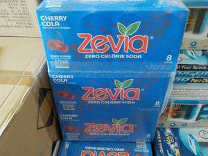 3 - 8 packs Zevia Cherry Cola Zero ...