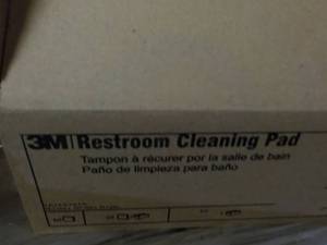 case of 60 Restroom Cleaning pads...