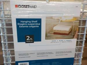 Case of 4 - 2 ft Closet Maid Hangin...