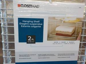 Case of 4 - 2 ft Closet Maid Hangin...