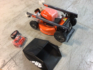lot 1 image: ECHO eFORCE 56V 21 in. Cordless Battery Walk Behind Self-Propelled Lawn Mower with 5.0Ah Battery and Charger Customer Returns See Pictures