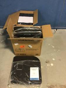 lot 6 image: WESTIN OUTDOOR 4-Piece Universal Standard Cross Patio Umbrella Base in Black lot of 2 Customer Returns See Pictures