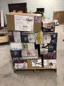 lot 12 image: Pallet of assorted lights Customer Returns See Pictures