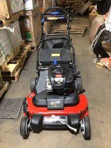 lot 41 image: Toro TimeMaster 30 in. Briggs & Stratton Personal Pace Self-Propelled Walk-Behind Gas Lawn Mower with Spin-Stop Customer Returns See Pictures